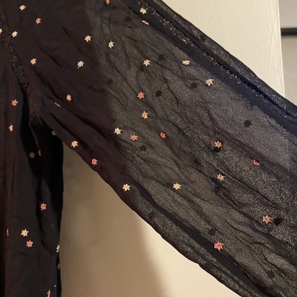 All Saints Sheer Star Dress - Picture 3 of 3